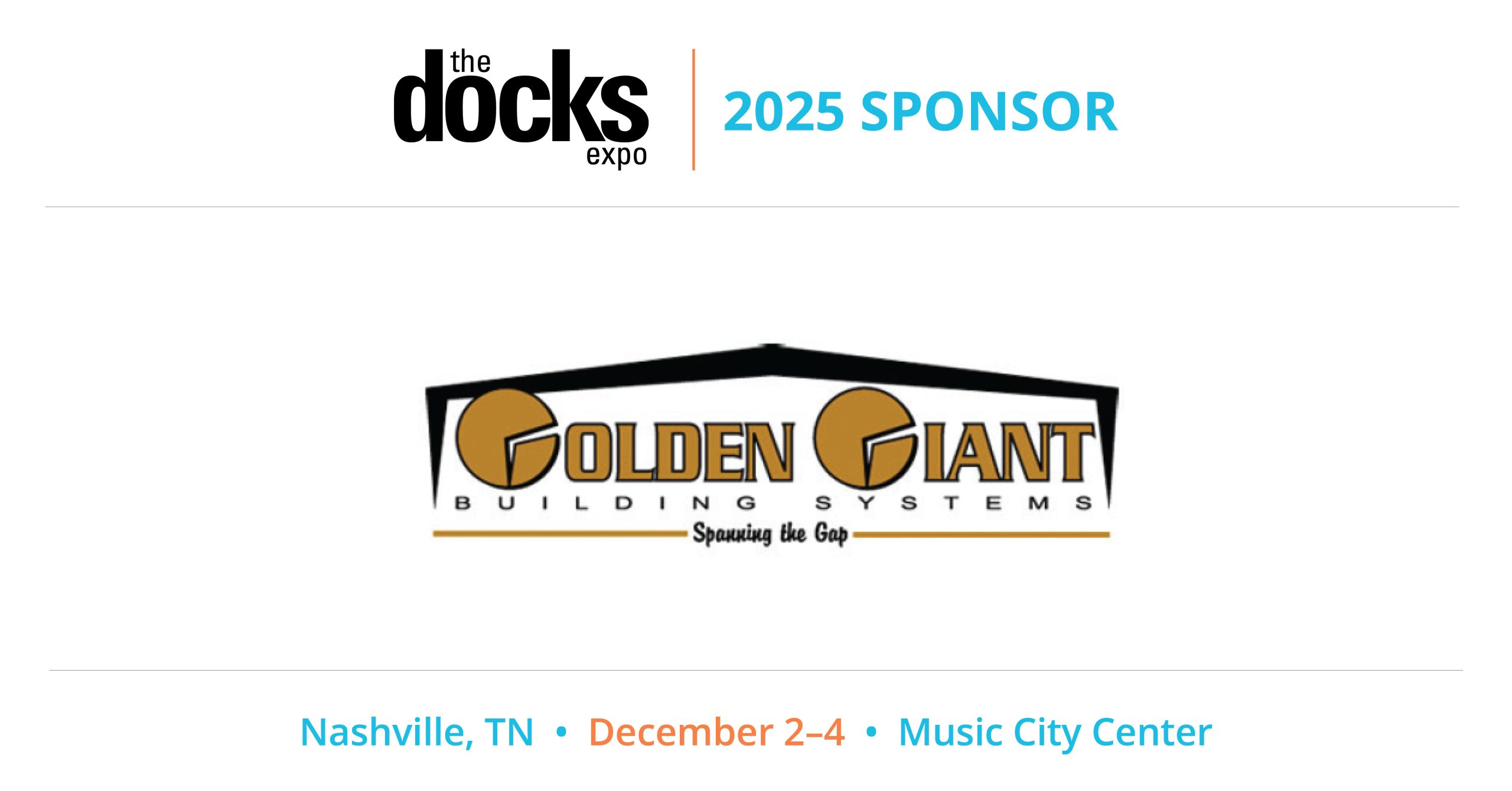 Golden Giant | The Docks Expo & Marina Conference